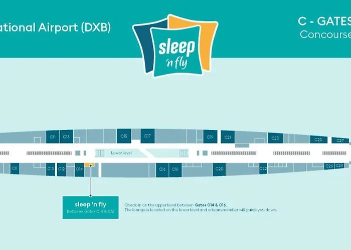Sleep \'N Fly Sleep Lounge, C-Gates Terminal 3 - Transit Only